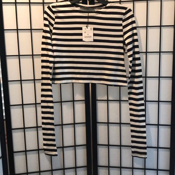 Zara Tops - ZARA Half Shirt